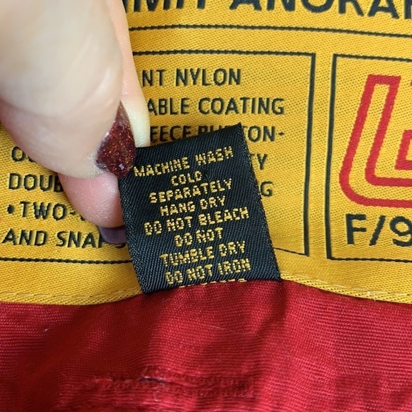 Outdoors Summit Anorak black multi pocket hooded utility weather rain jacket EUC - Picture 16 of 16